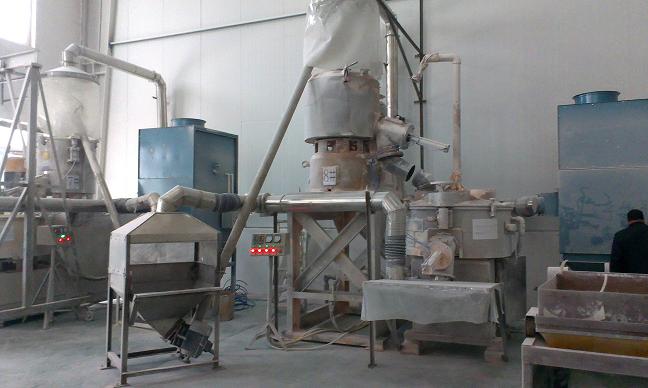 河北雄縣PVC混料機(jī)、擠出機(jī)除塵系統(tǒng)除塵器已交付使用